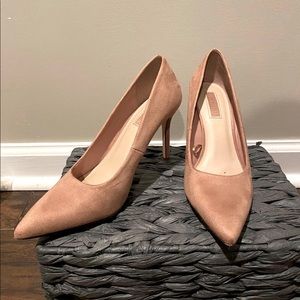 Petal pink heels